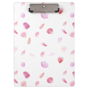 Porte-bloc Pétales Roses romantiques rose rose