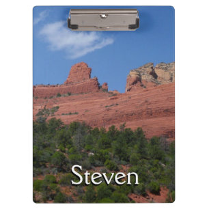 Porte-bloc Photographie de Steamboat Rock à Sedona Arizona