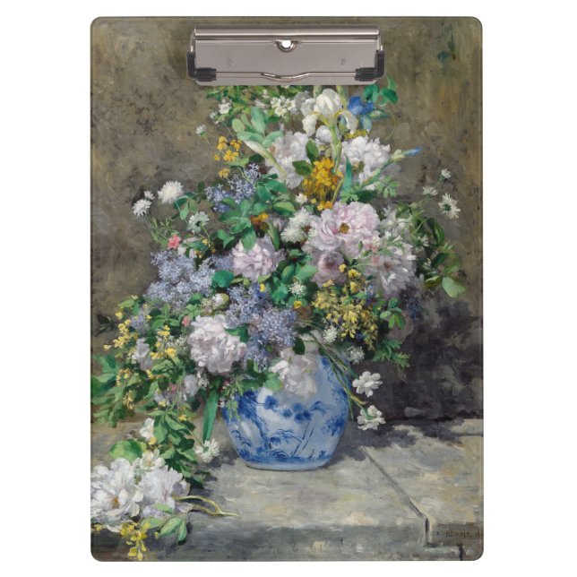 Porte-bloc Pierre-Auguste Renoir - Bouquet de printemps (Devant)