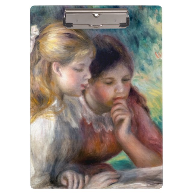 Porte-bloc Pierre-Auguste Renoir - Lecture (Devant)