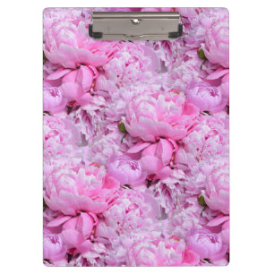 Porte-bloc Pies roses et violettes