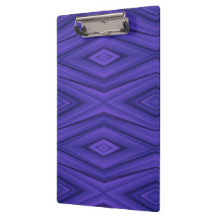 Porte-bloc pinceau violet avec un motif géométrique en diaman