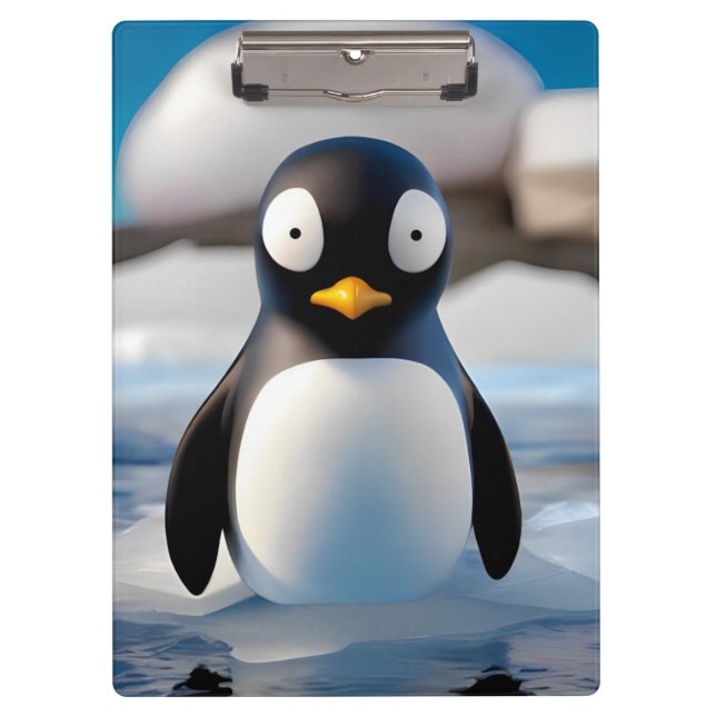 Porte-bloc Pingouin (Devant)