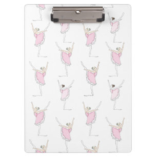 Porte-bloc Pink Ballerina Pink Dancer Girl