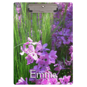Porte-bloc Pink Phlox et Grass été Floral
