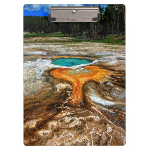 Porte-bloc Piscine de courant ascendant de Yellowstone