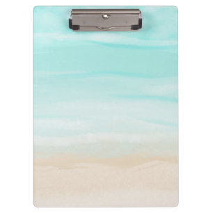 Porte-bloc Plage Abstraite moderne