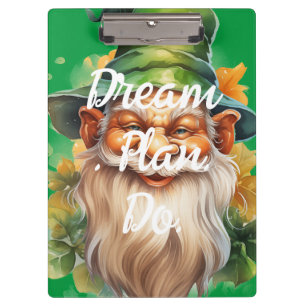 Porte-bloc Plan de rêve. Faire. Leprechaun