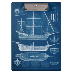 Porte-bloc Plan d'expédition antique I