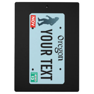 Porte-bloc Plaque de licence Oregon Sasquatch