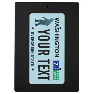 Porte-bloc Plaque de licence Washington Sasquatch