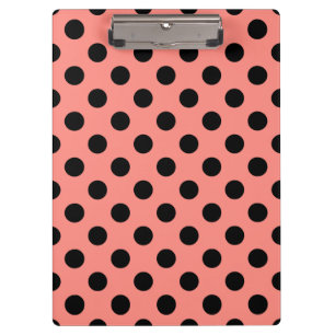 Porte-bloc Pois noirs à la pêche