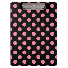 Porte-bloc pois roses tourbillonnant sur arrière - plan noir