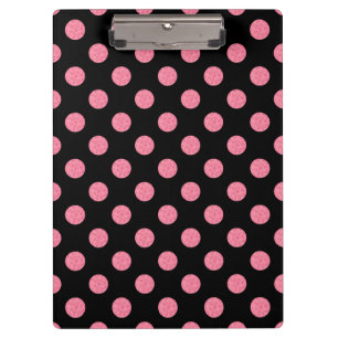 Porte-bloc pois roses tourbillonnant sur arrière - plan noir