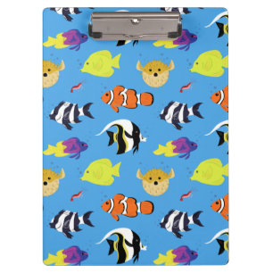 Porte-bloc Poisson clown et amis