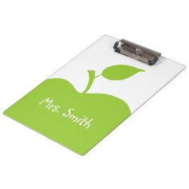 Porte-bloc Pomme verte personnalisée
