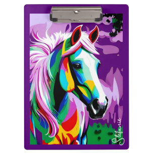 Porte-bloc Pony coloré
