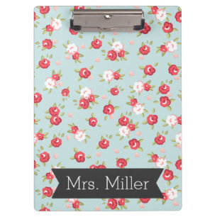 Porte-bloc Porte - bloc assez floral - personnalisez
