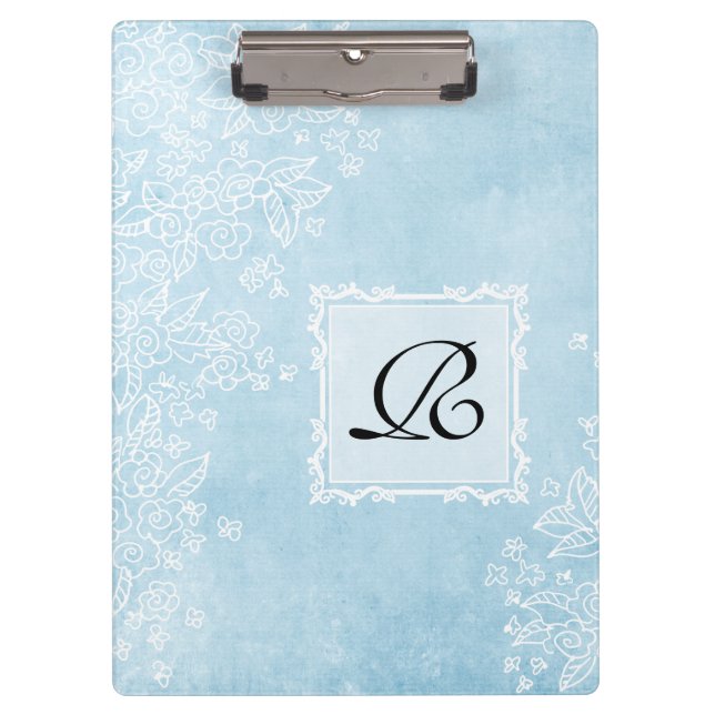 Porte-bloc Porte - bloc bleu (Devant)