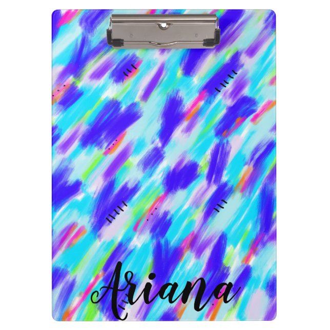 Porte-bloc Porte - bloc Chaos coloré (Devant)