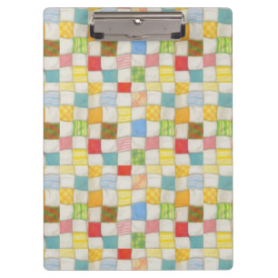 Porte-bloc Porte - bloc Crazy Quilt