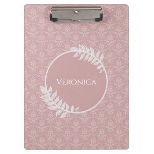 Porte-bloc Porte - bloc Damask rose Elegant