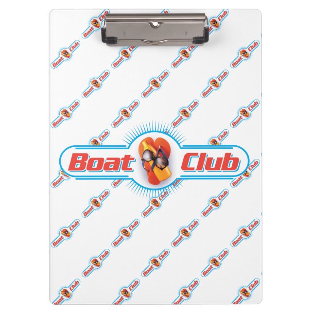 Porte-bloc Porte - bloc de club de bateau (Devant)