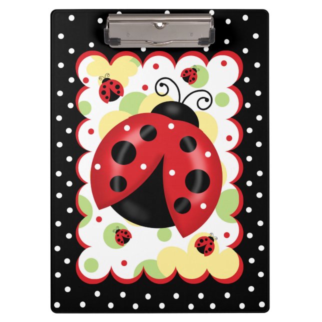 Porte-bloc Porte - bloc de coccinelle (Devant)