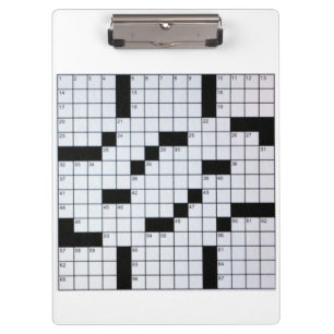 Porte-bloc Porte - bloc de grille de mots croisé