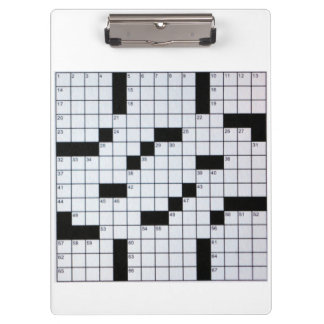 Porte-bloc Porte - bloc de grille de mots croisé