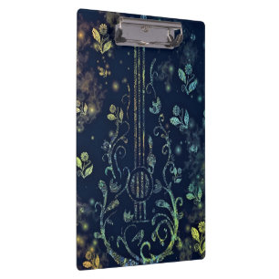 Porte-bloc Porte - bloc de guitare florale