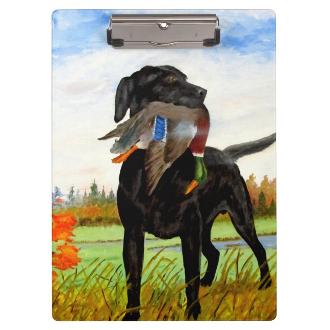 Porte-bloc Porte - bloc de la chasse au chien (Devant)