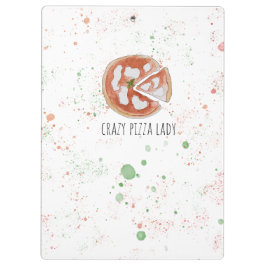 Porte-bloc porte - bloc de la pizza folle