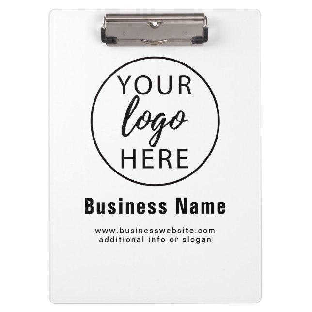 Porte-bloc Porte - bloc de logo d'entreprise personnalisé (Devant)