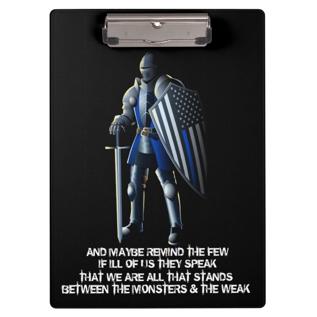 Porte-bloc Porte - bloc de police (Devant)