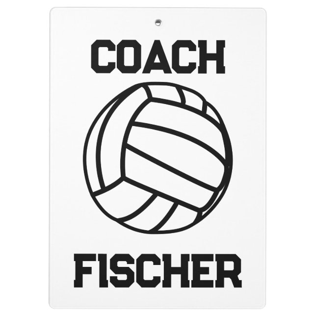 Porte-bloc Porte - bloc de volley-ball personnalisé (Dos)