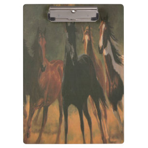 Porte-bloc Porte - bloc des Chevaux sauvages