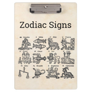 Porte-bloc Porte - bloc des signaux zodiaques
