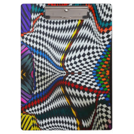 Porte-bloc Porte - bloc d'illusion optique psychédélique