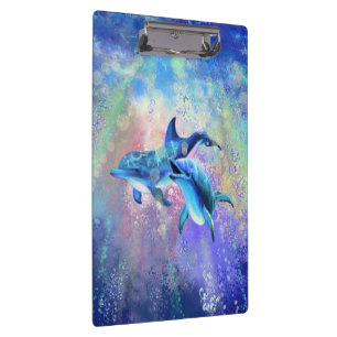 Porte-bloc Porte - bloc Dolphin en couple