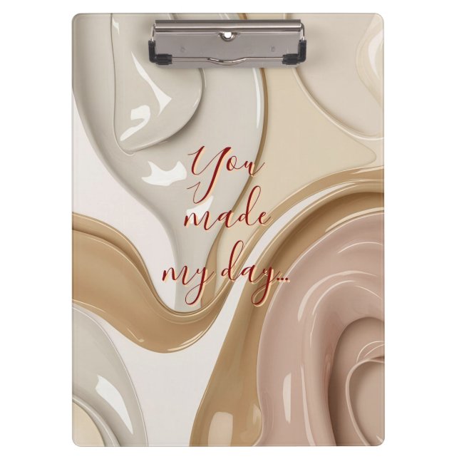 Porte-bloc Porte - bloc en graphisme élégant (Devant)