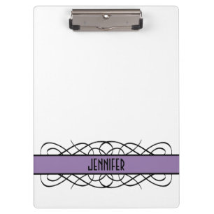 Porte-bloc Porte - bloc florissant violet déco