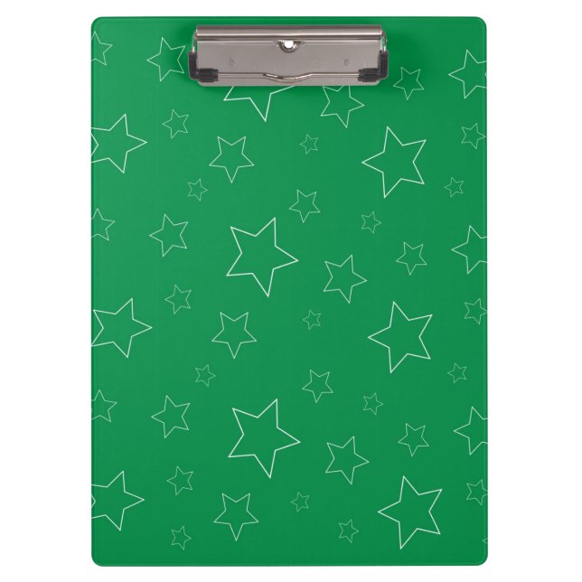 Porte-bloc Porte - bloc Green Stars (Devant)