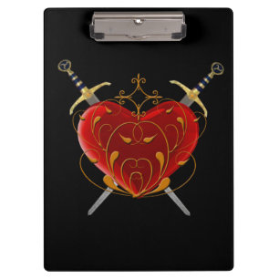 Porte-bloc Porte - bloc Heart & Daggers