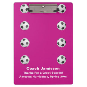 Porte-bloc Porte - bloc, Hot Pink, entraîneur de football