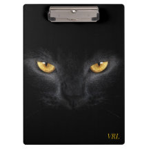 Porte - bloc hypnotique des yeux de chat noir