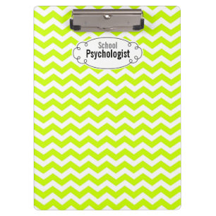 Porte-bloc Porte - bloc moderne de Chevron de psychologue