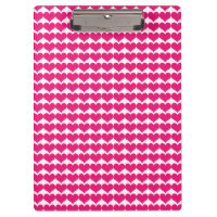 Porte - bloc Motif de Coeurs mignons roses