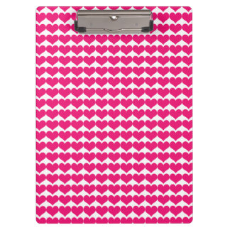 Porte-bloc Porte - bloc Motif de Coeurs mignons roses