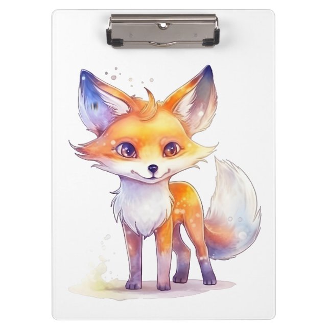 Porte-bloc Porte - bloc mou Baby Fox (Devant)